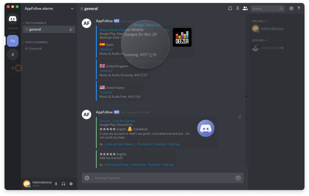 Appfollow Mobile Game Reviews Integration With Discord Appfollow