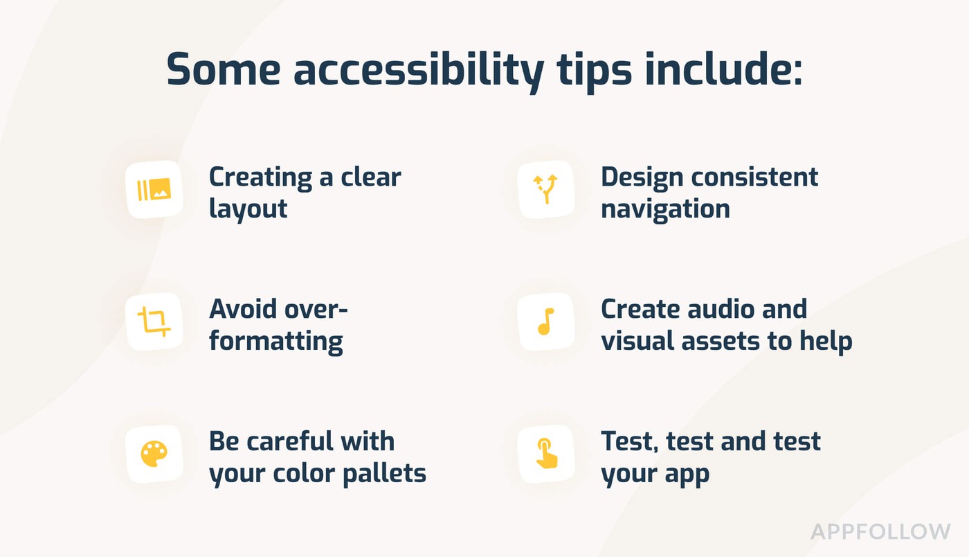 6 tips to make your mobile app accessible to users
