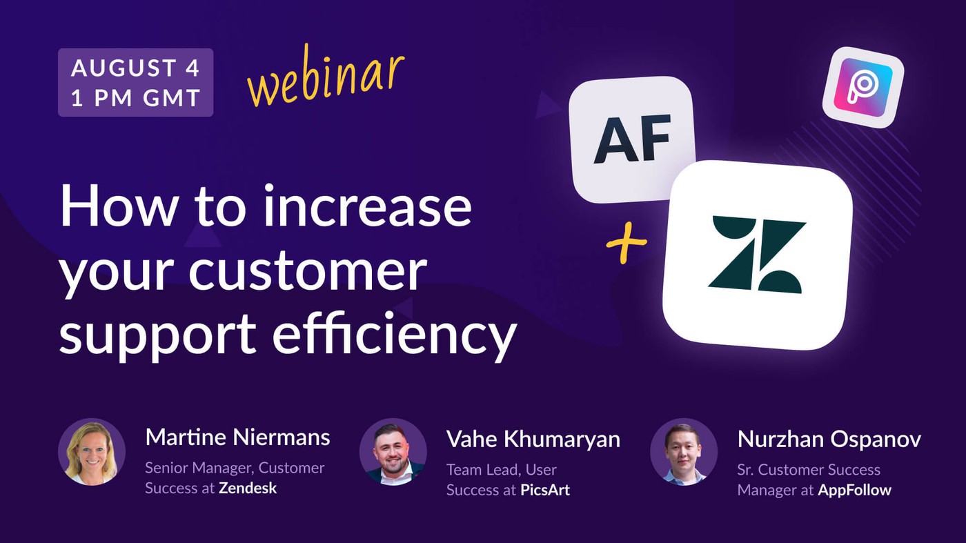 "How to increase customer support efficiency" with Zendesk and PicsArt [Recording]
